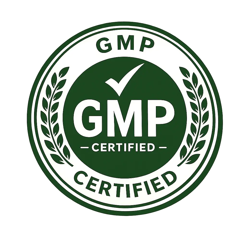 ได้รับการรับรอง GMP